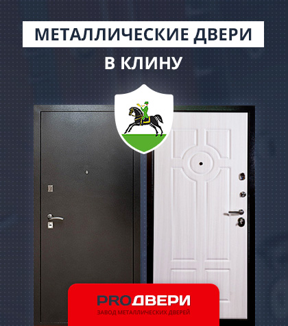 Металические двери в Клину