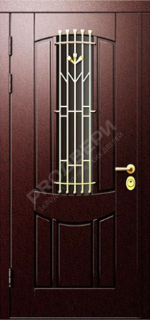 Фотография «Дверь с ковкой №15»